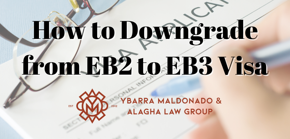 Downgrade from EB2 to EB3 to take advantage of Priority Date