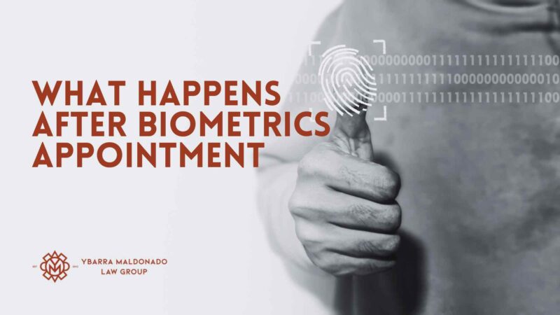 ¿Qué sucede después de la cita biométrica?