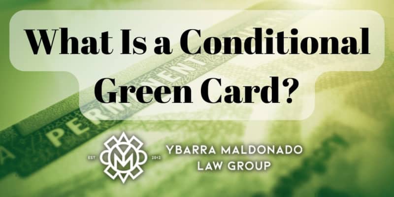 tarjeta verde condicional