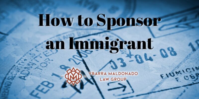 how to sponsor an immigrant