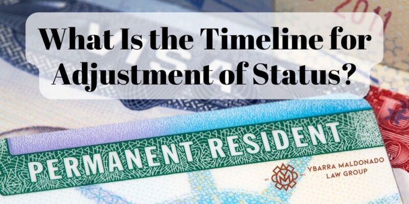 timeline for adjustment of status