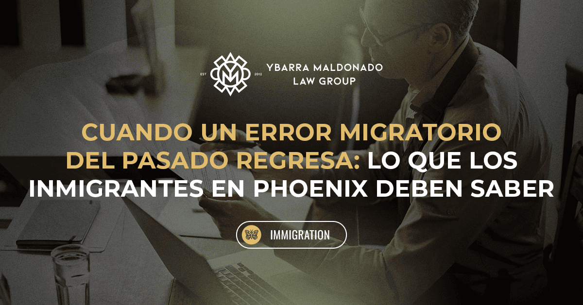 Cuando un antiguo error de inmigración regresa (1)