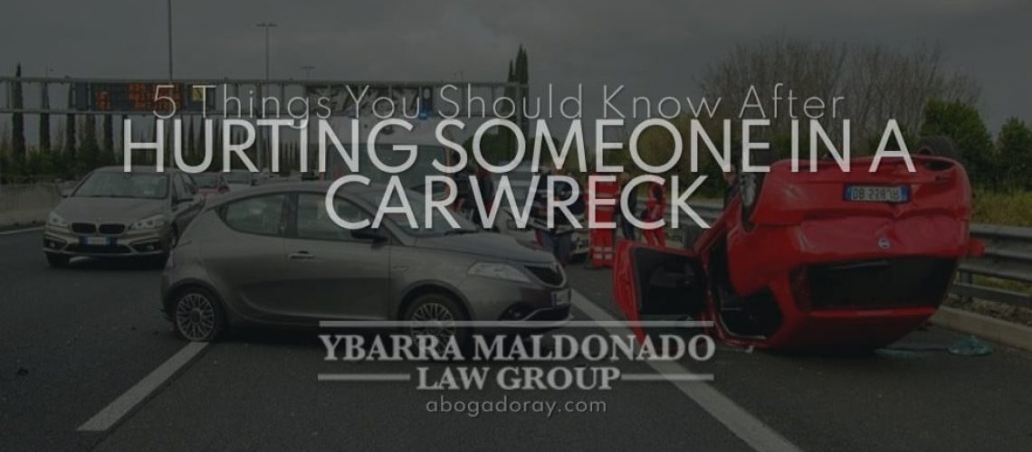 5 Things You Should Know After Hurting Someone In A Car Wreck