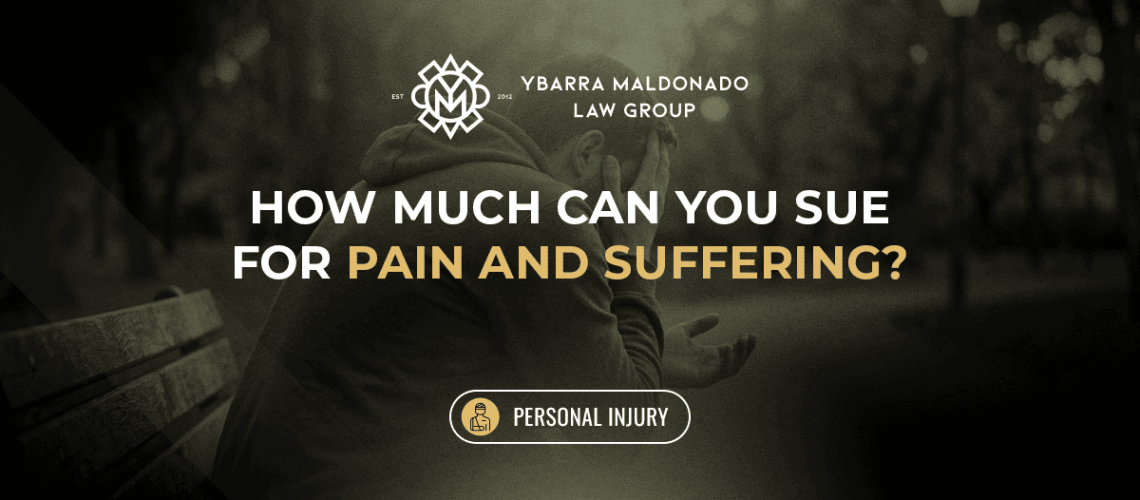 sue for pain and suffering