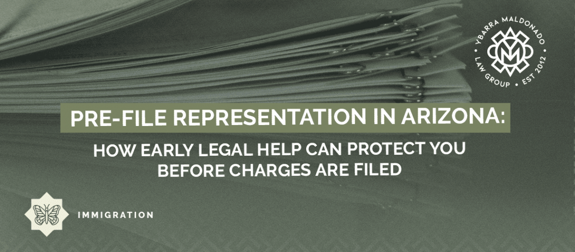 Pre-File Representation in Arizona