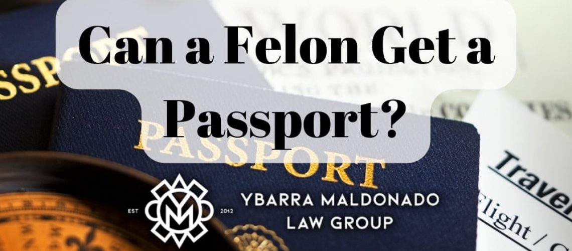 ¿Puede un delincuente obtener un pasaporte?