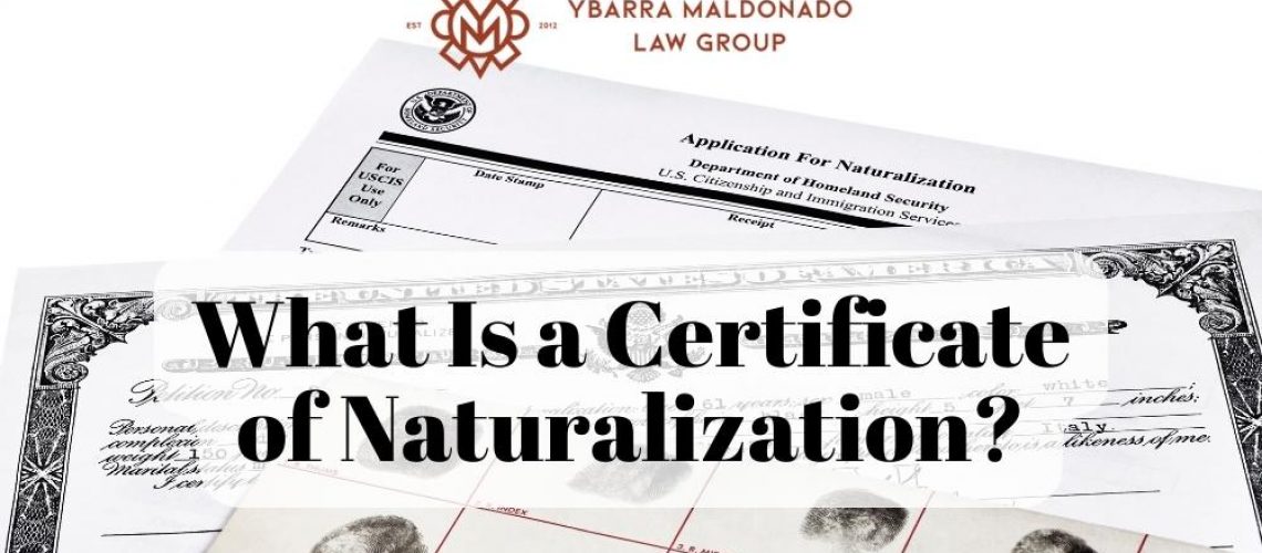 certificado de naturalización
