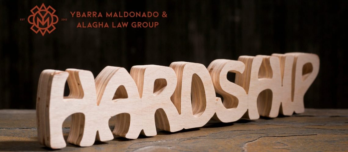 extremely unusual hardship