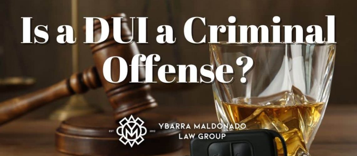 es un dui un delito penal