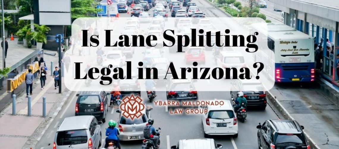 is lane splitting legal in arizona