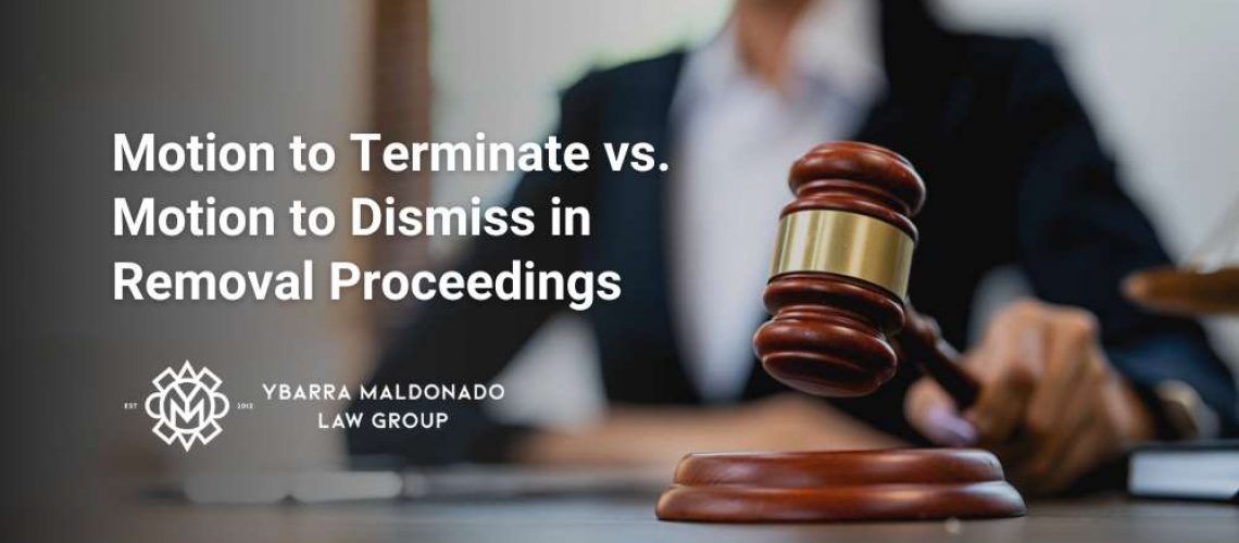 motion to terminate removal proceedings